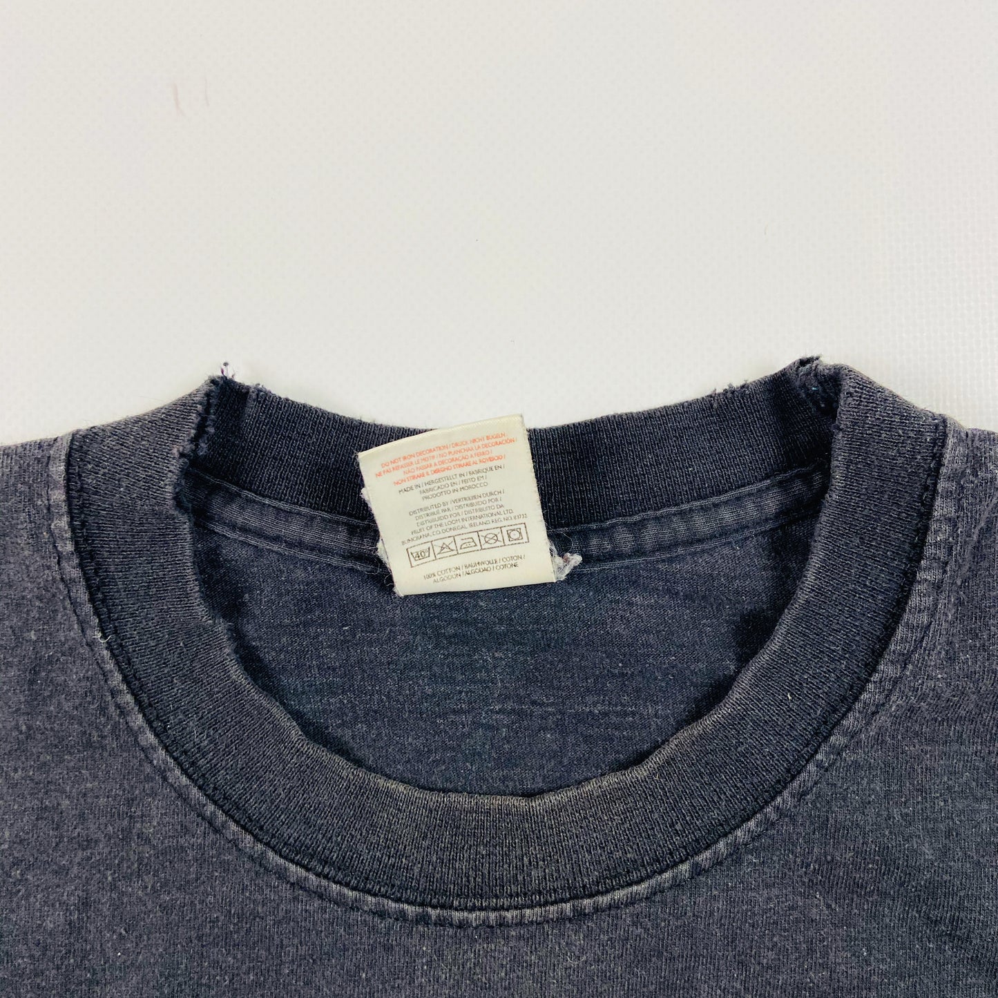 1990s METALLICA FLAMED SKULL SUNFADED TEE