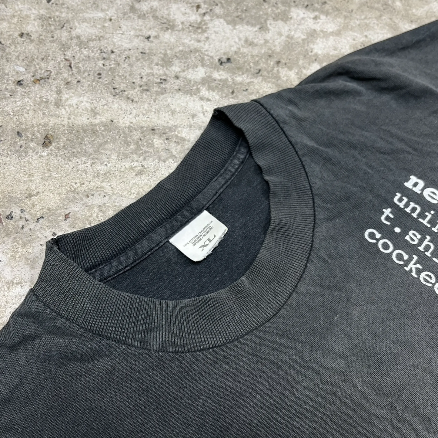 1990s "NERD" SUNFADED SINGLE STITCHED TEE