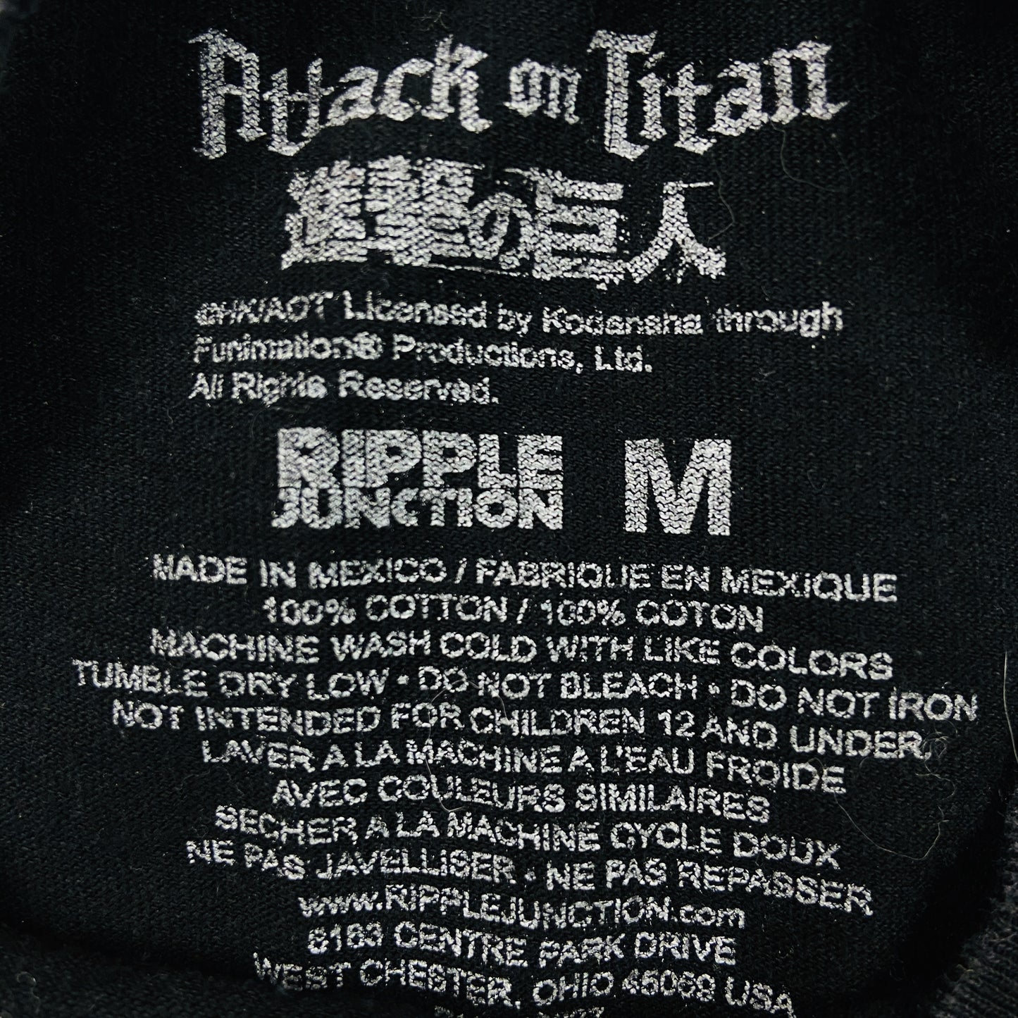 ATTACK ON TITAN CUTE ANIME TEE