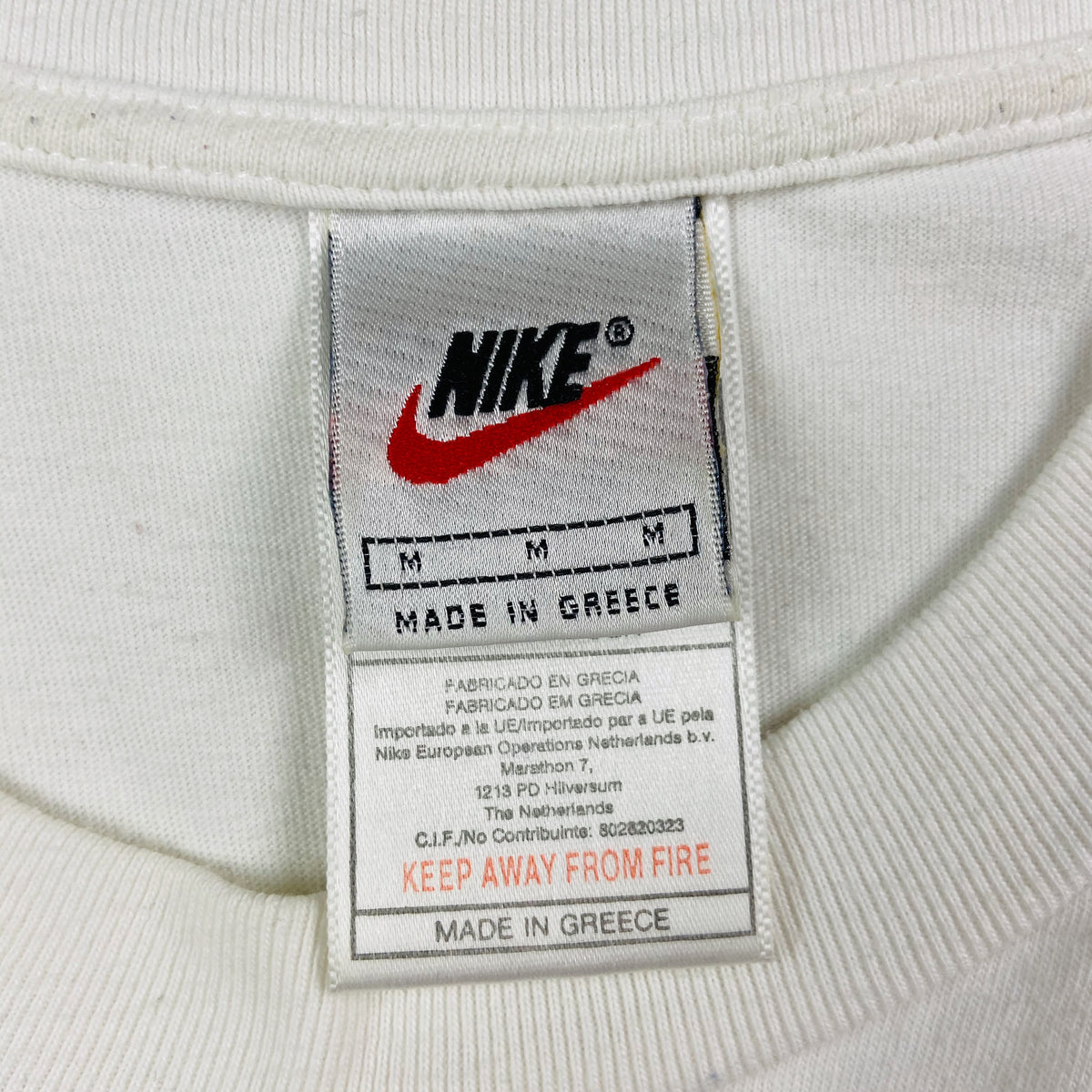 1990s NIKE CHALLENGE COURT BIG LOGO TEE