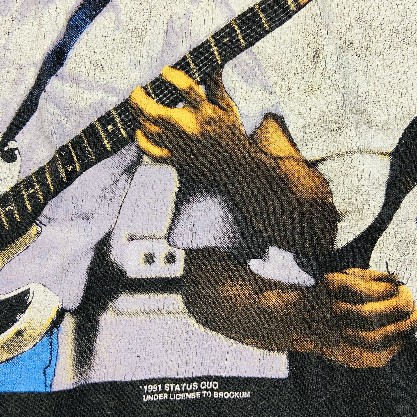 1992 STATUS QUO "ROCK TIL YOU DROP" TEE