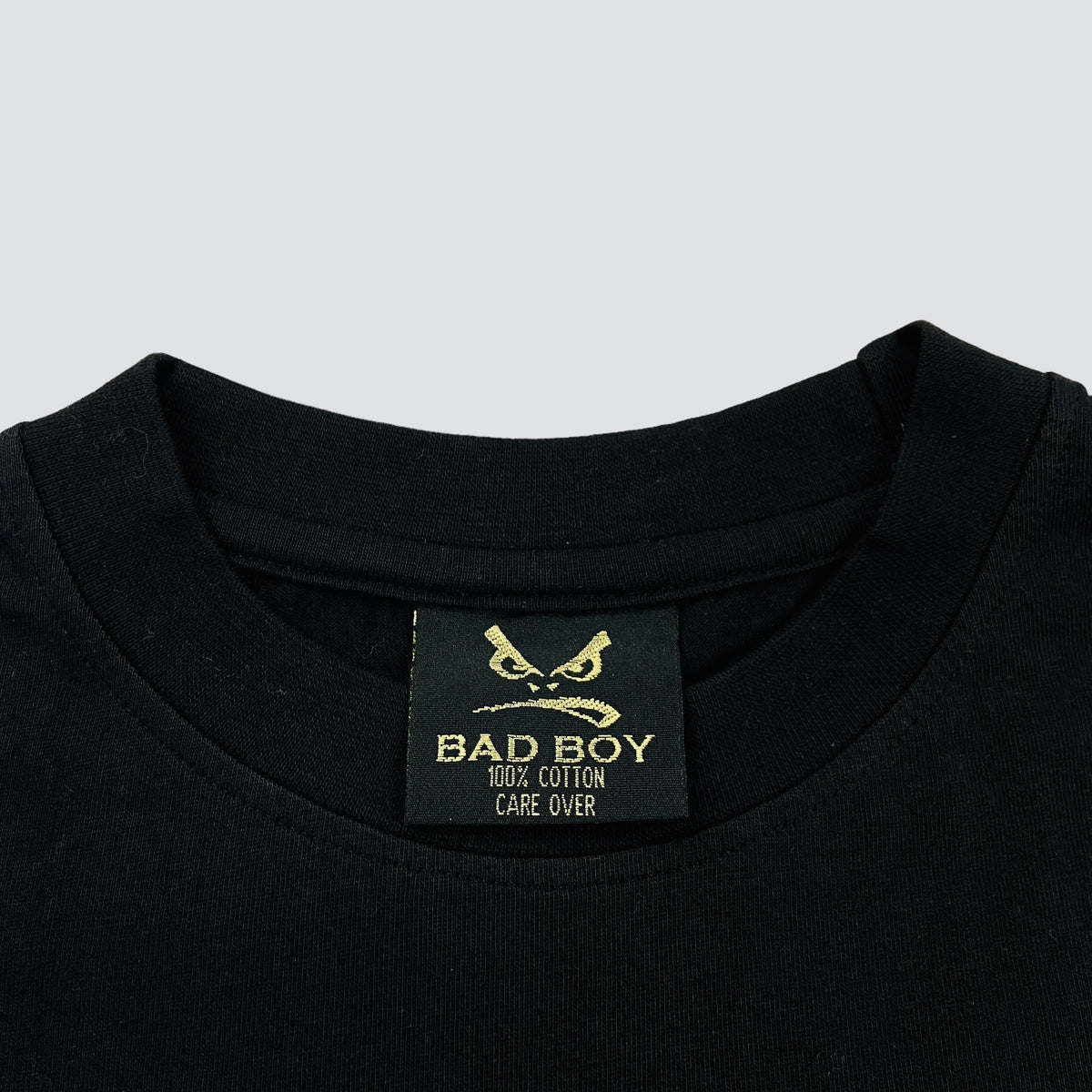 50 CENT BADBOY WITH METAL CHAIN TEE 1990s