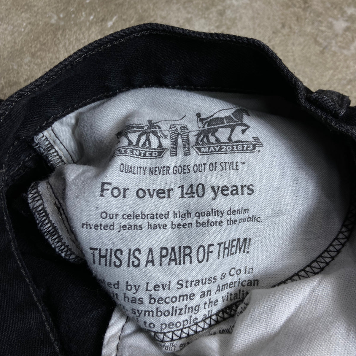 LEVI'S PATCHWORK CUSTOM HANDMADE PANTS