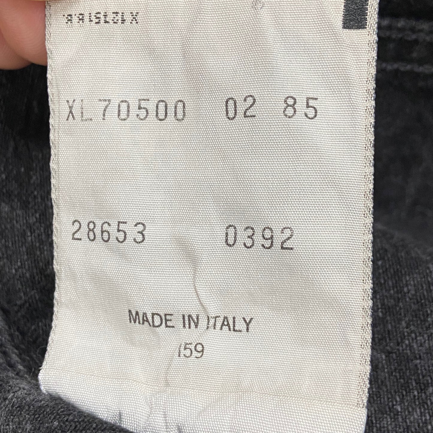 1980s LEVI'S ITALIAN MADE FADED BOXY JEANS JACKET