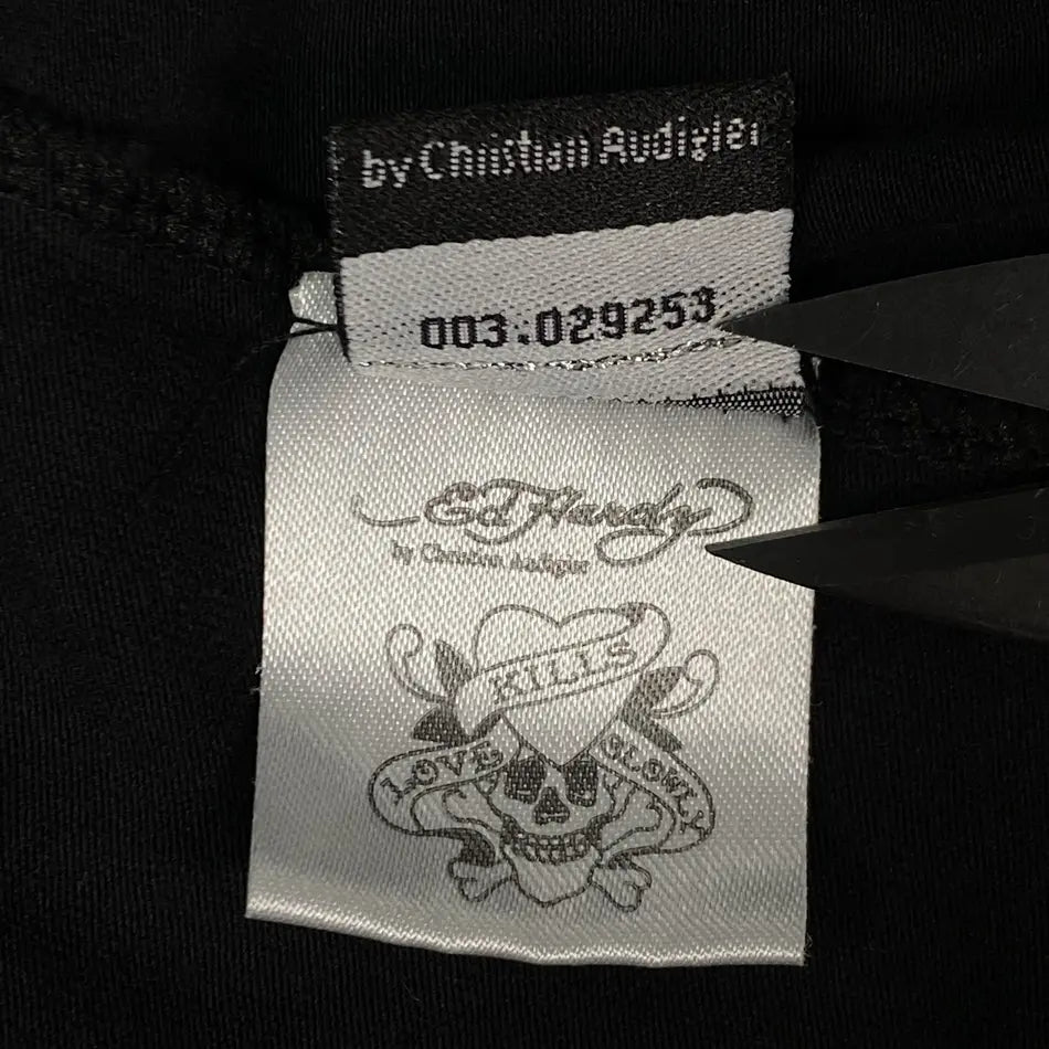 ED HARDY "LOVE LIFE!" TOP TEE 2000s