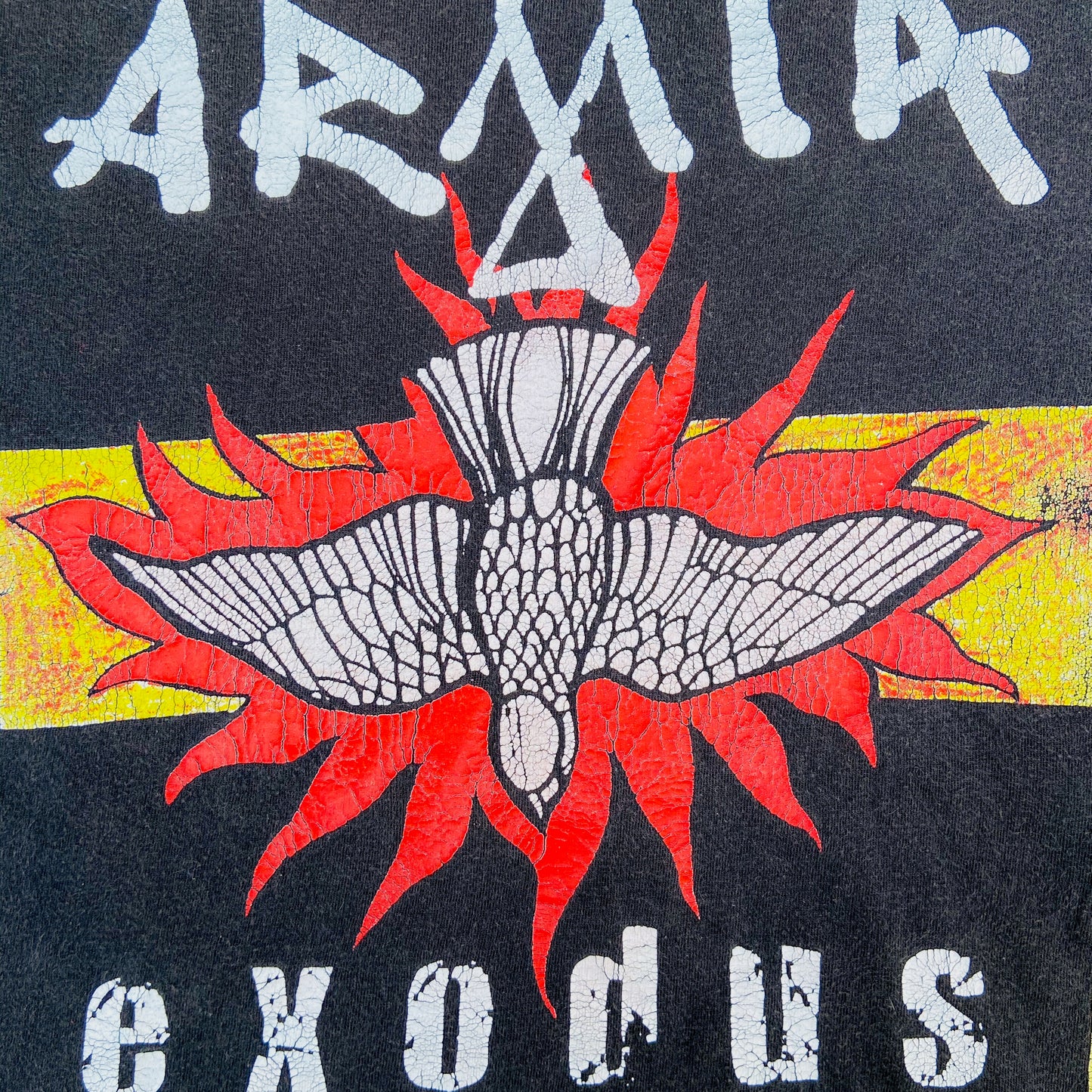 1990 EXODUS ARMIA RE-IGNITION FOR GOD AND FOR ALL TEE