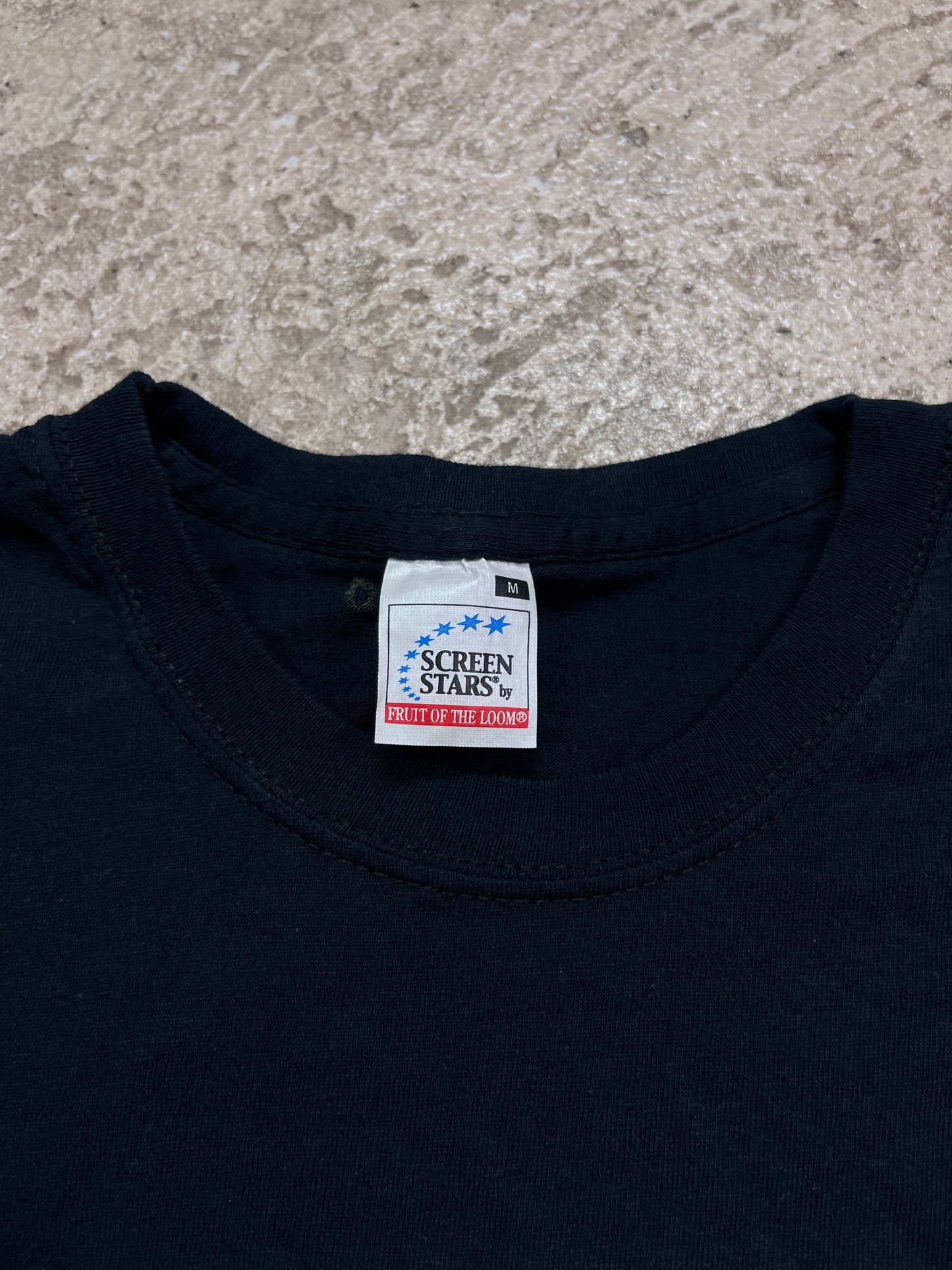"GAME OVER" SCREEN STARS TEE 1990s
