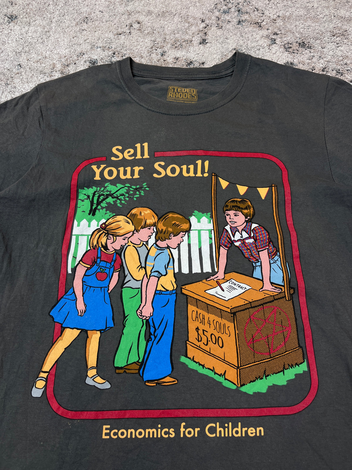 SELL YOUR SOUL! ECONOMICS FOR CHILDREN TEE
