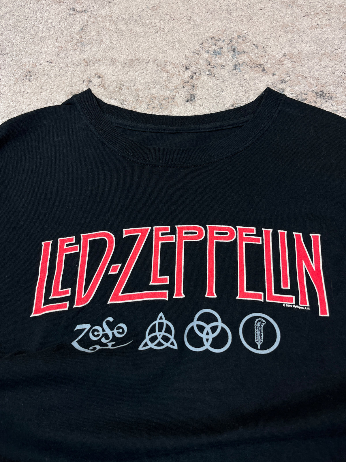 LED ZEPPELIN 4 SYMBOLS TEE 2000s