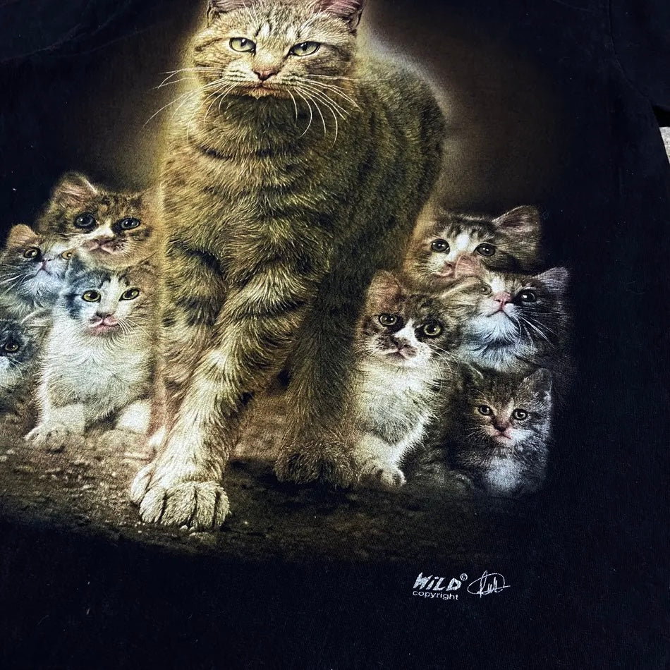 CUTE CATS TEE 1990s