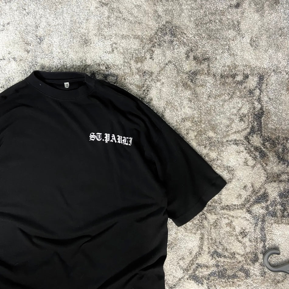 "YOU'LL NEVER WALK ALONE" ST. PAULI HEAVY TEE 1990s
