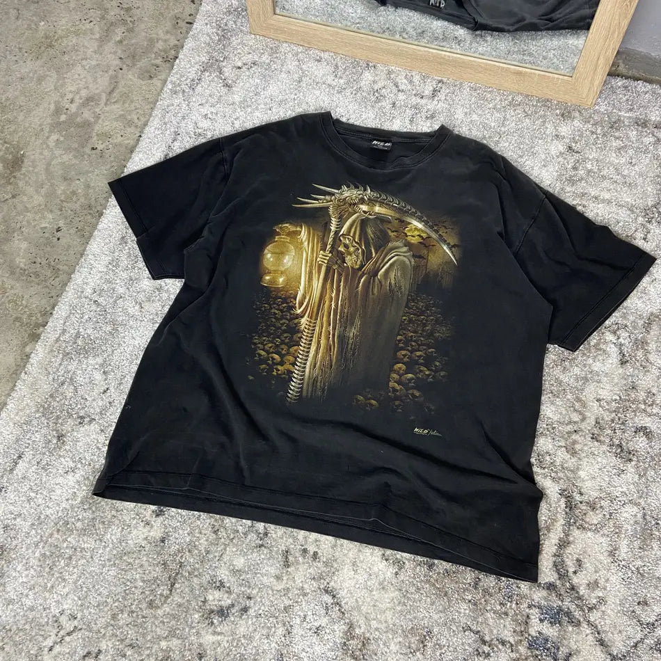 1990s GRIM REAPER SUNFADED TEE