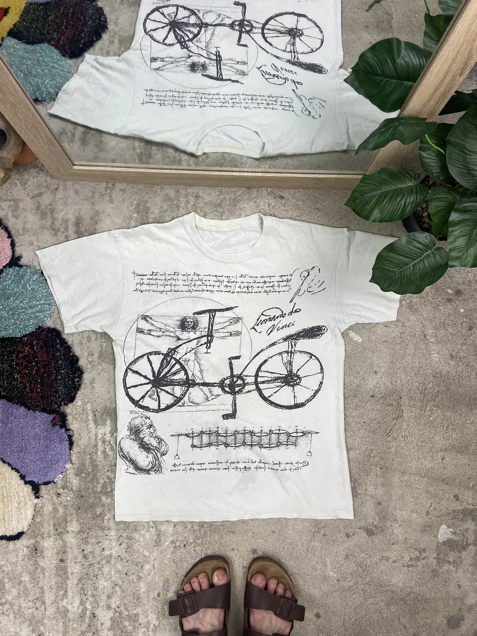 1990s LEONARDO DA VINCI TEE