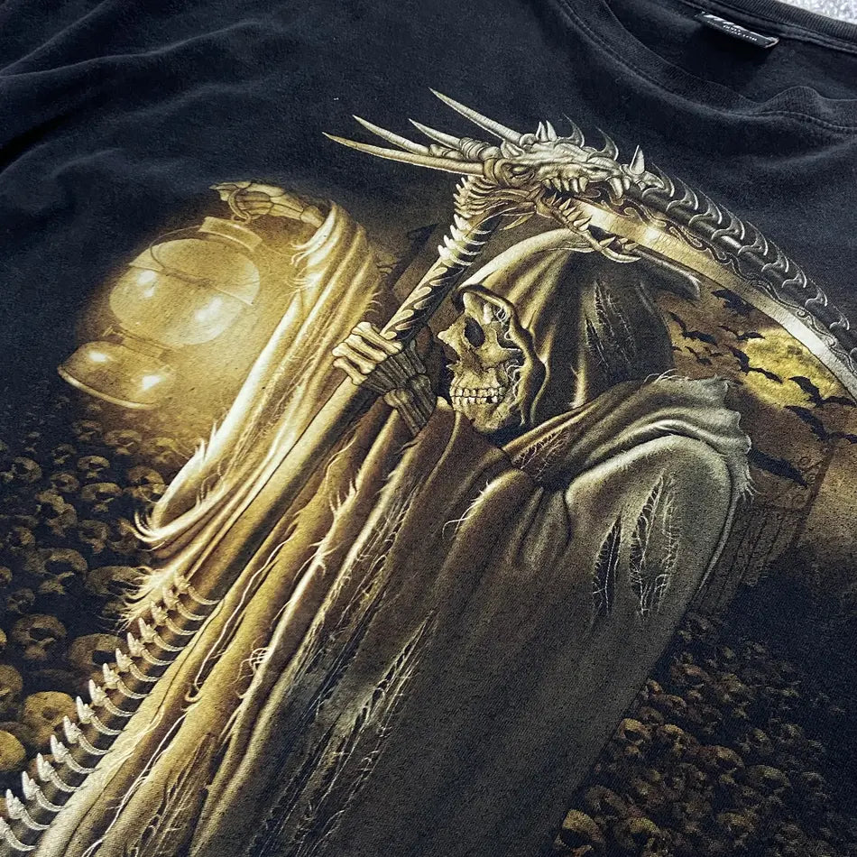 1990s GRIM REAPER SUNFADED TEE