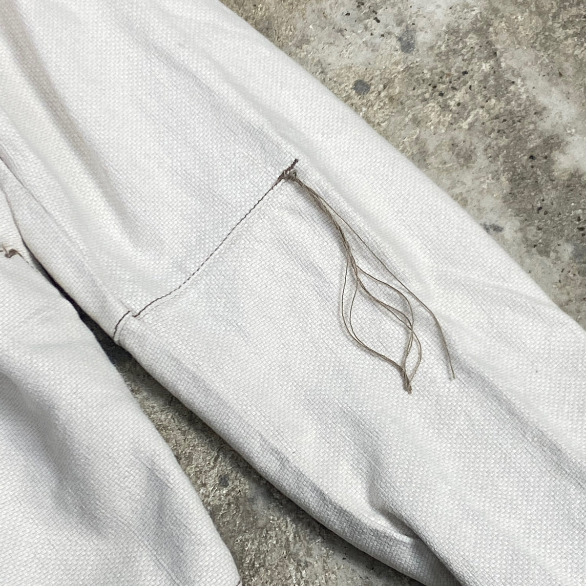 MARITHE FRANCOIS GIRBAUD "LE JEAN DE" TEXTURED UTILITY FRENCH JACKET 1990s