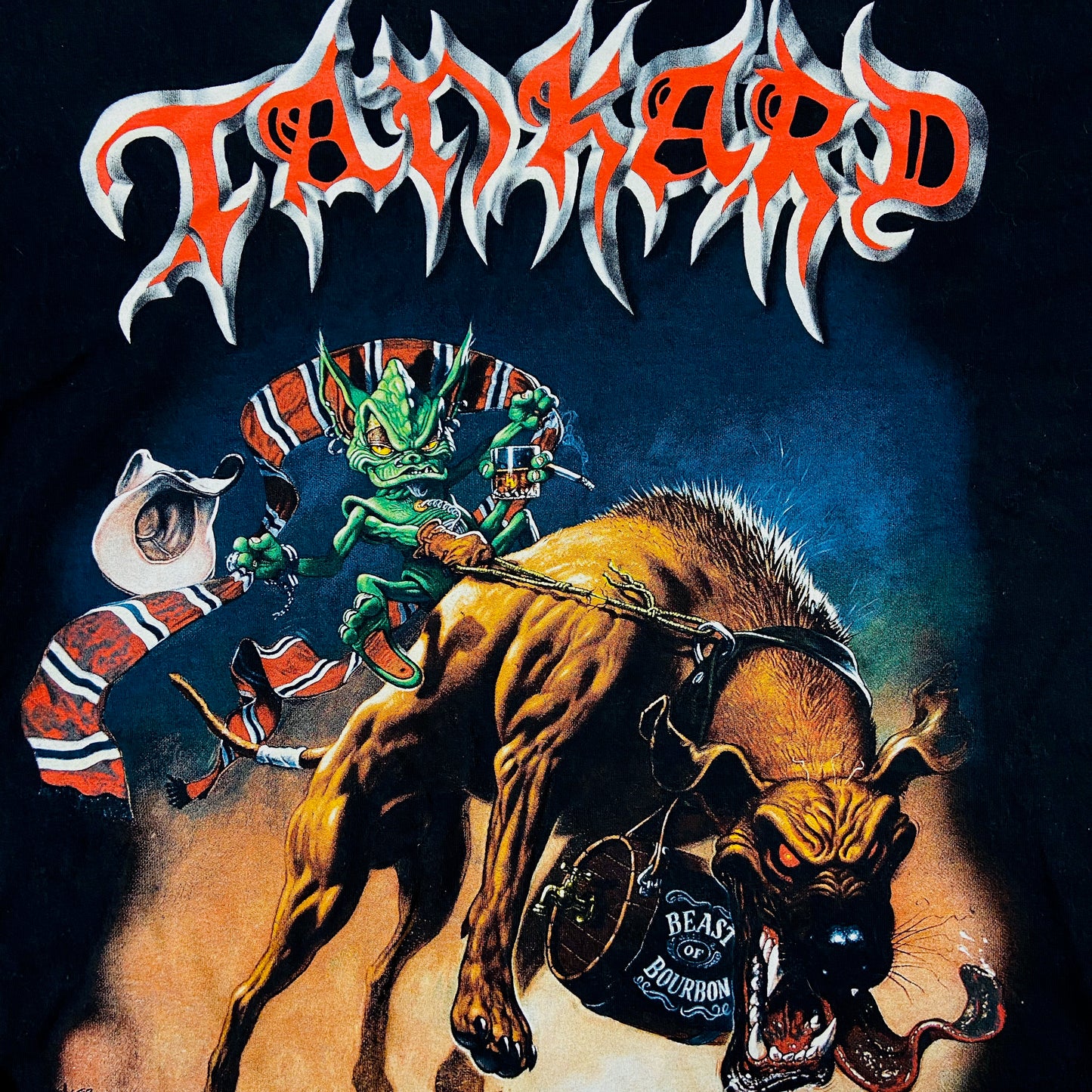 DIE WITH A BEER IN YOUR HAND! 2004 TANKARD TEE
