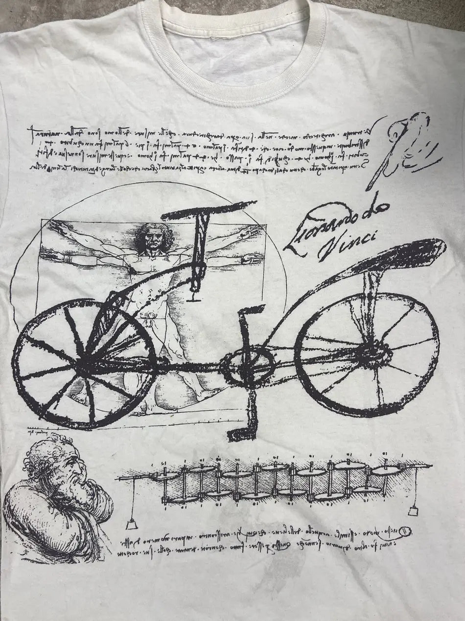 1990s LEONARDO DA VINCI TEE