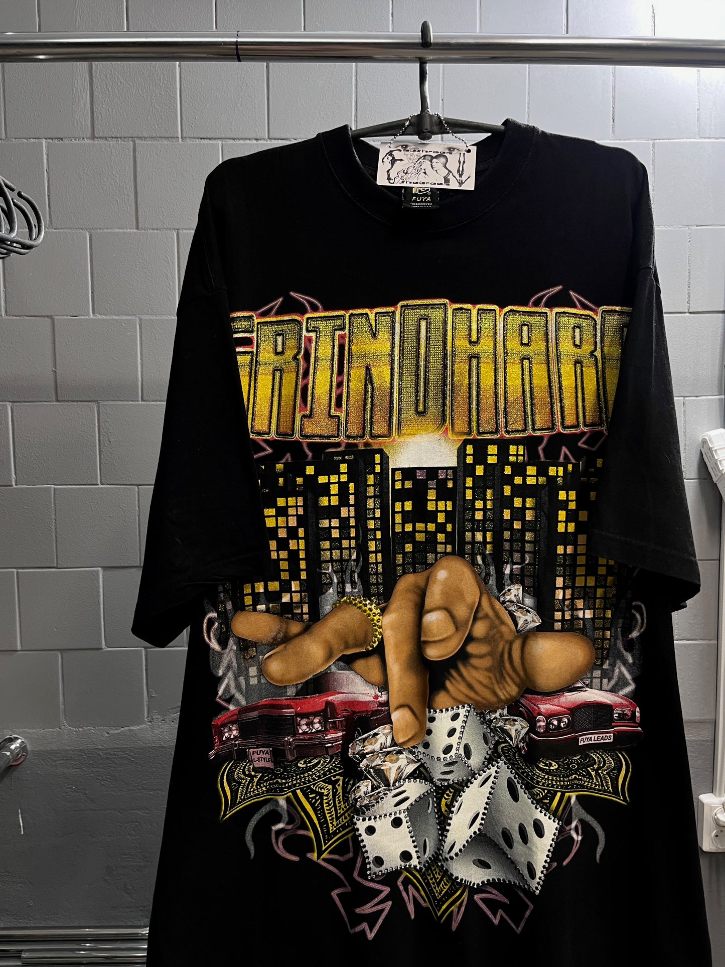 1990s FUYA DICE GRINDHARD OVERSIZED BAGGY TEE