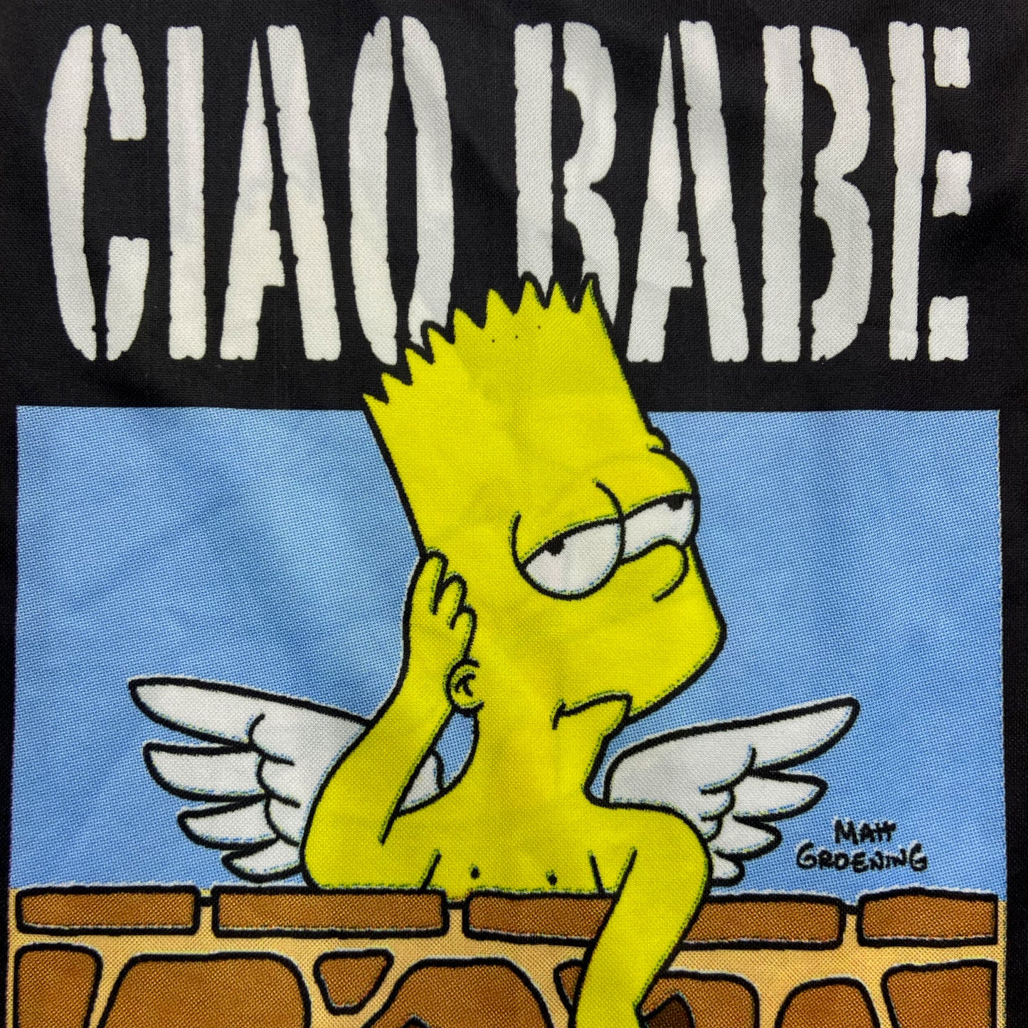 2003 EL BARTO THE SIMPSONS CIAO BABY JERSEY TEE