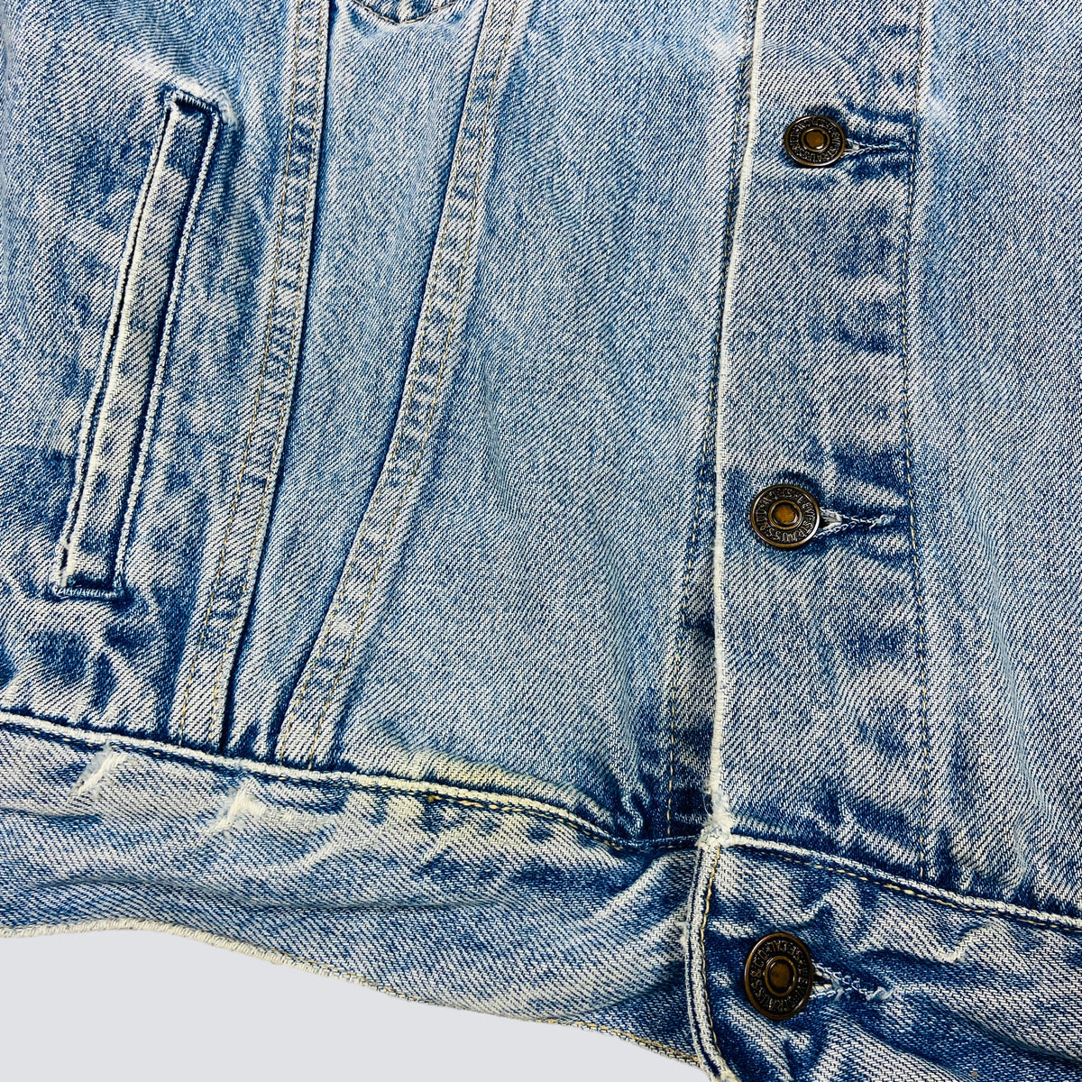 1990s LEVI'S BABY BLUE JEANS JACKET