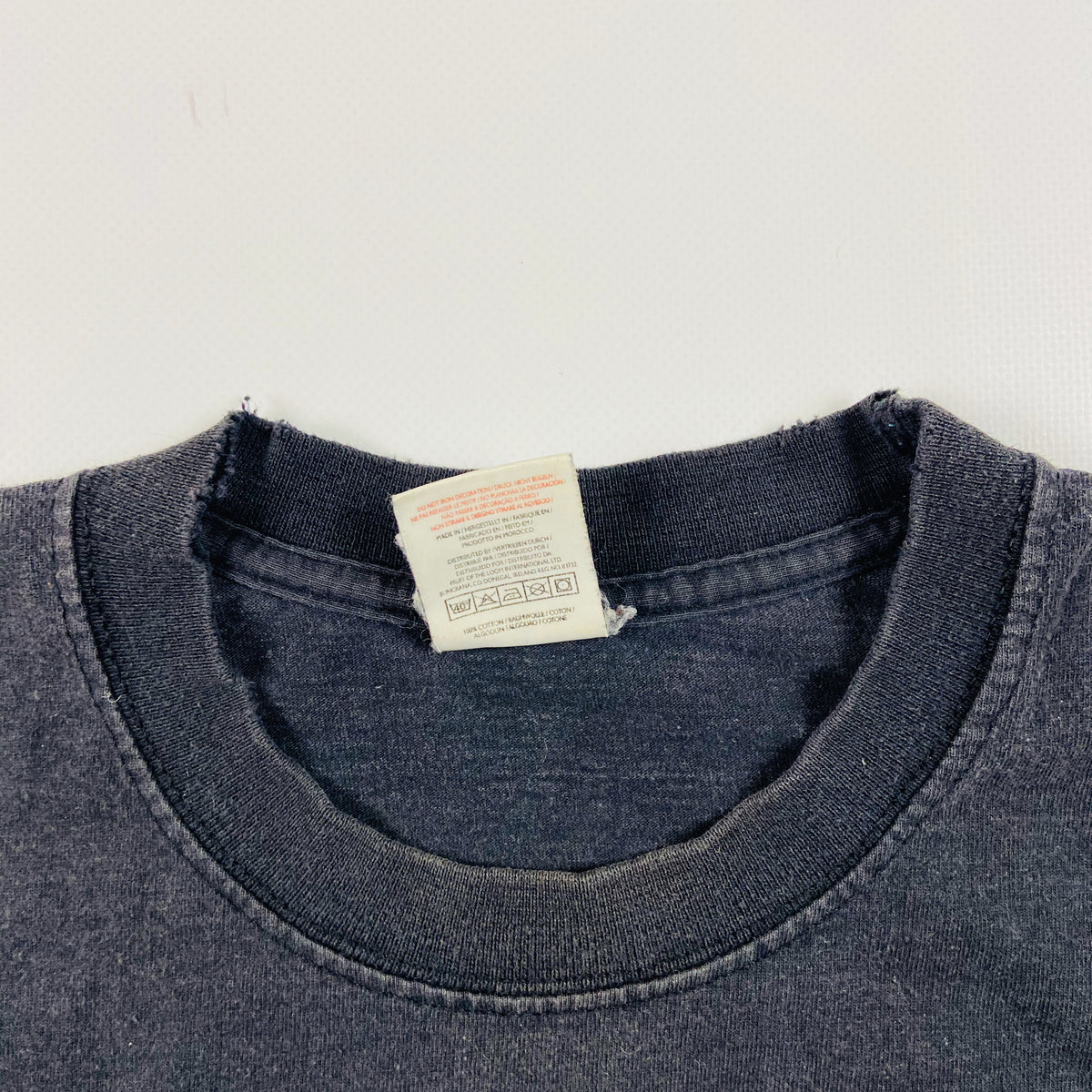 1990s METALLICA FLAMED SKULL SUNFADED TEE