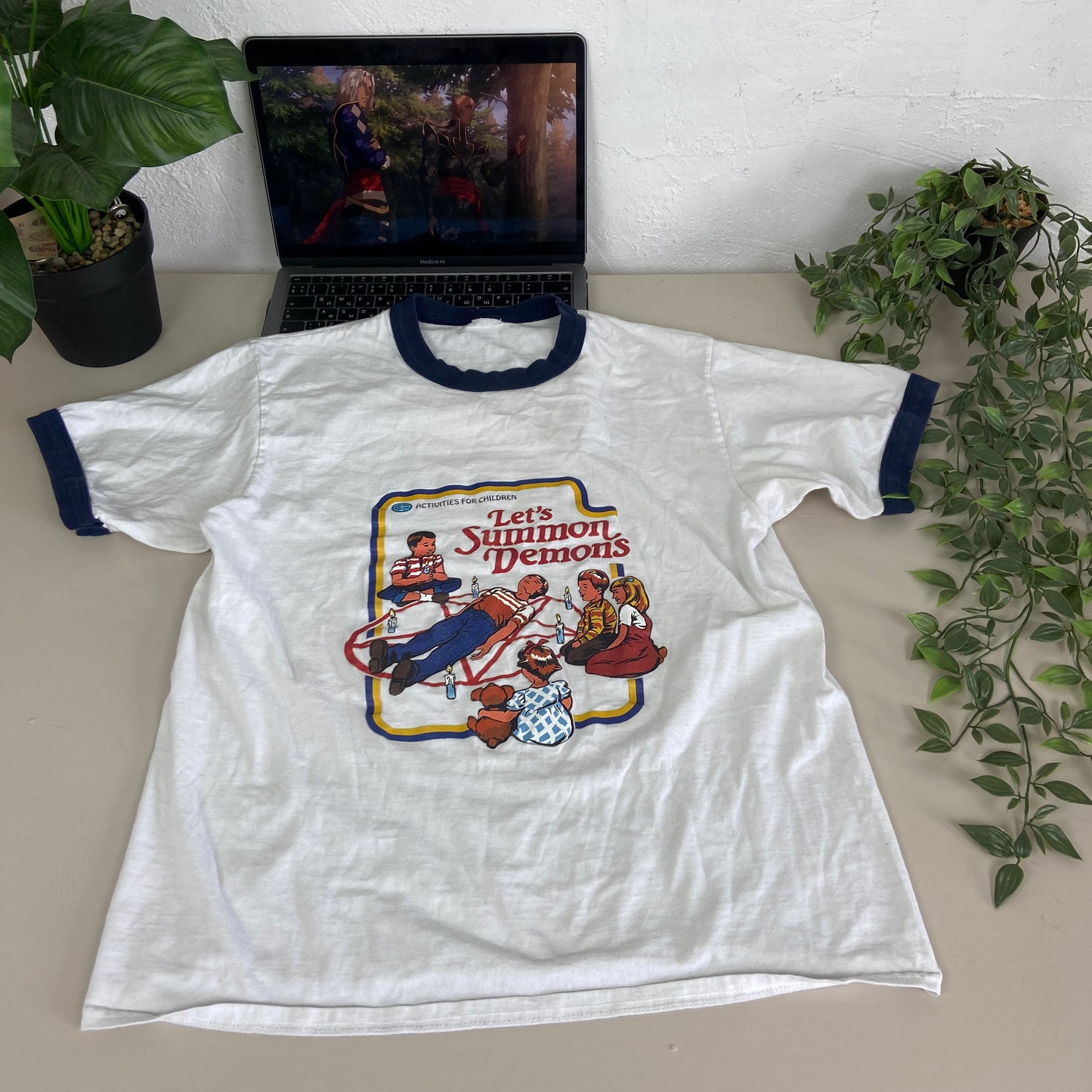 1990s LET'S SUMMONS DEMONS TEE
