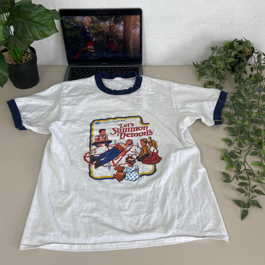1990s LET'S SUMMONS DEMONS TEE