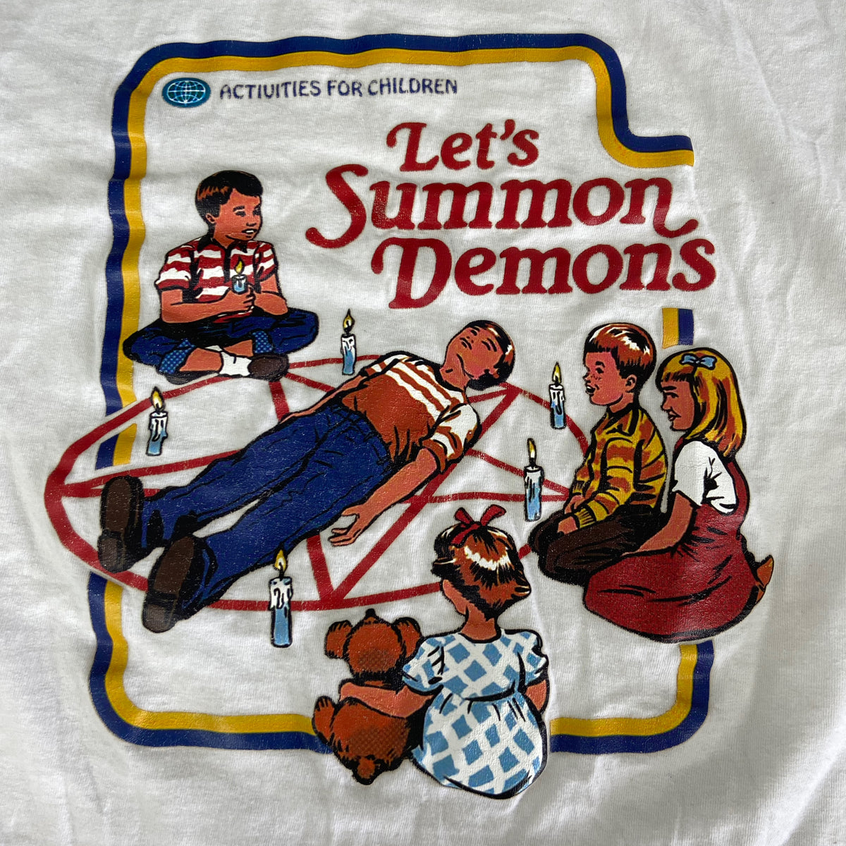 1990s LET'S SUMMONS DEMONS TEE