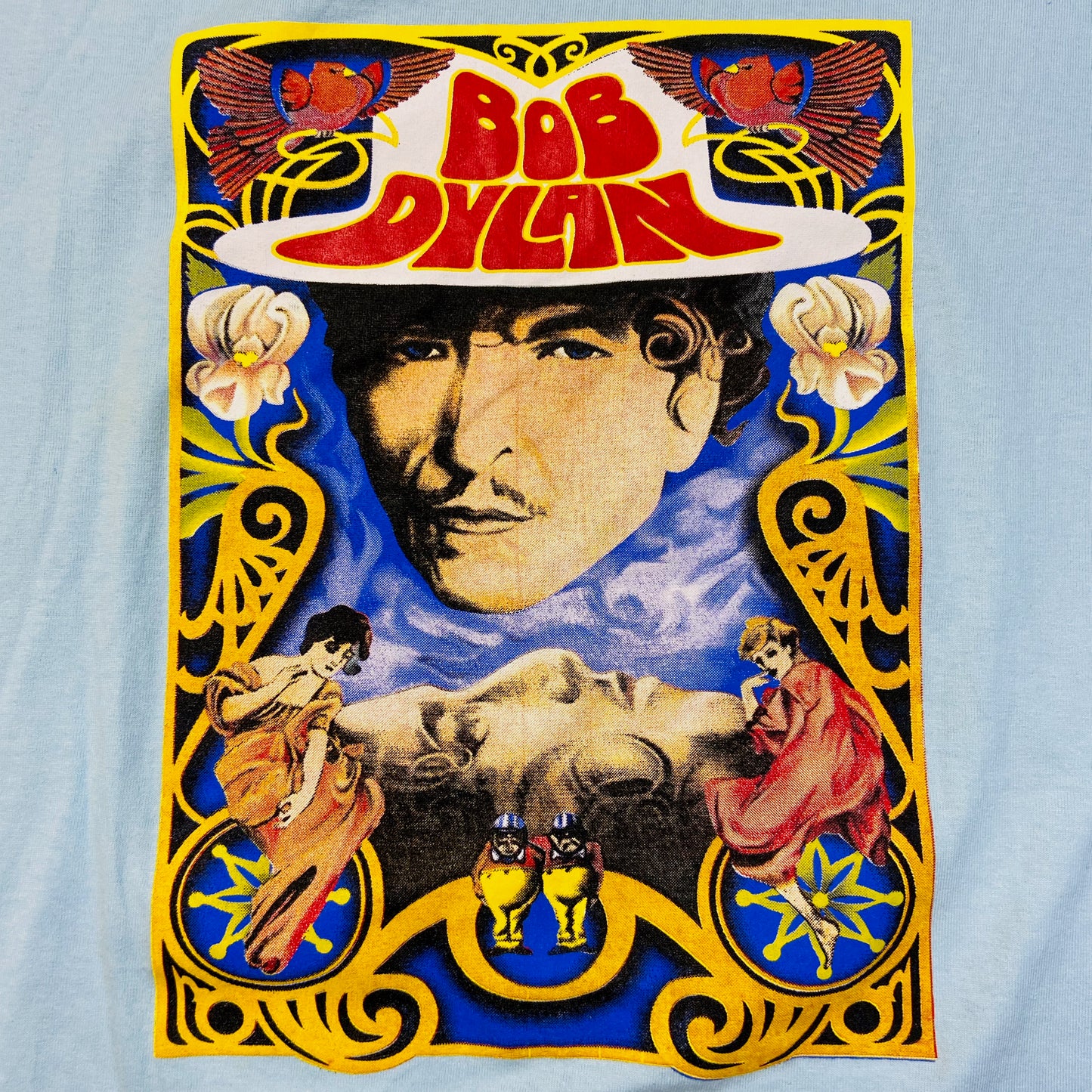 BOB DYLAN PSYCHEDELIA TEE 1990s