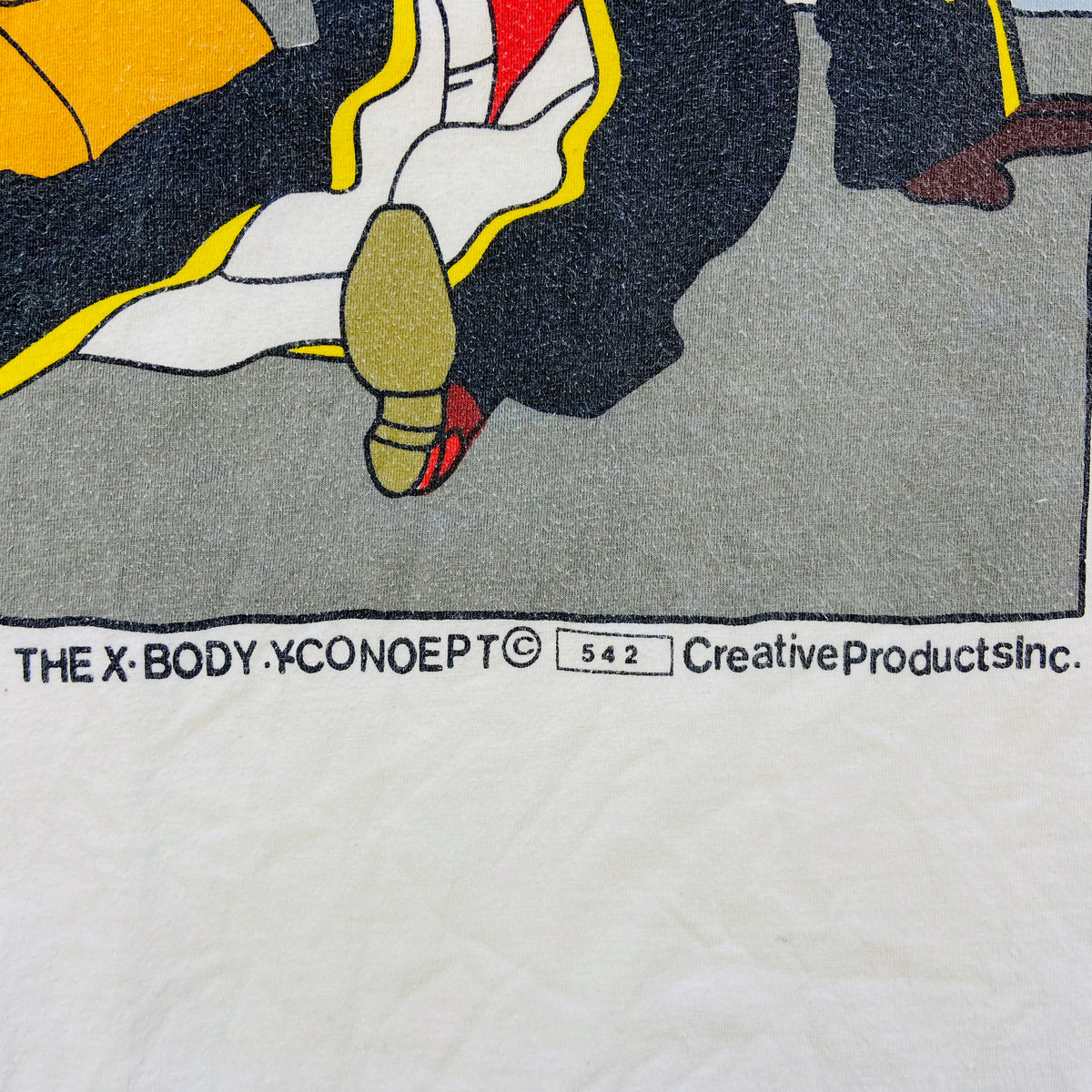 1990s TINTIN "LAND OF BLACK GOLD" TEE