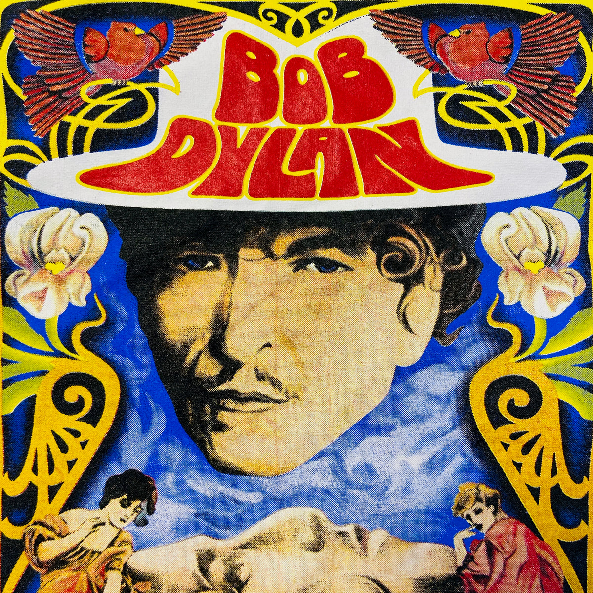 BOB DYLAN PSYCHEDELIA TEE 1990s