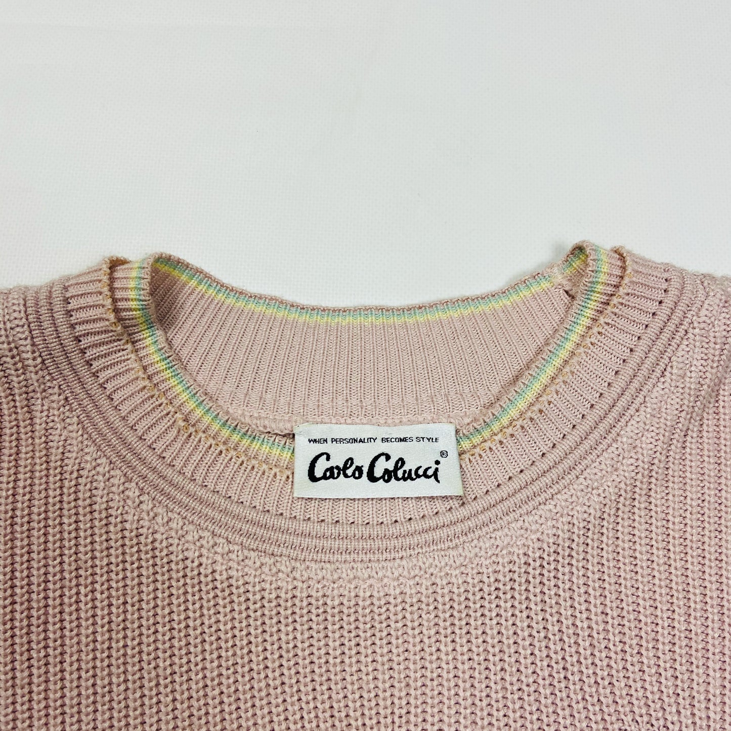 1980s CARLO COLUCCI GUMMI BEARS SWEATER