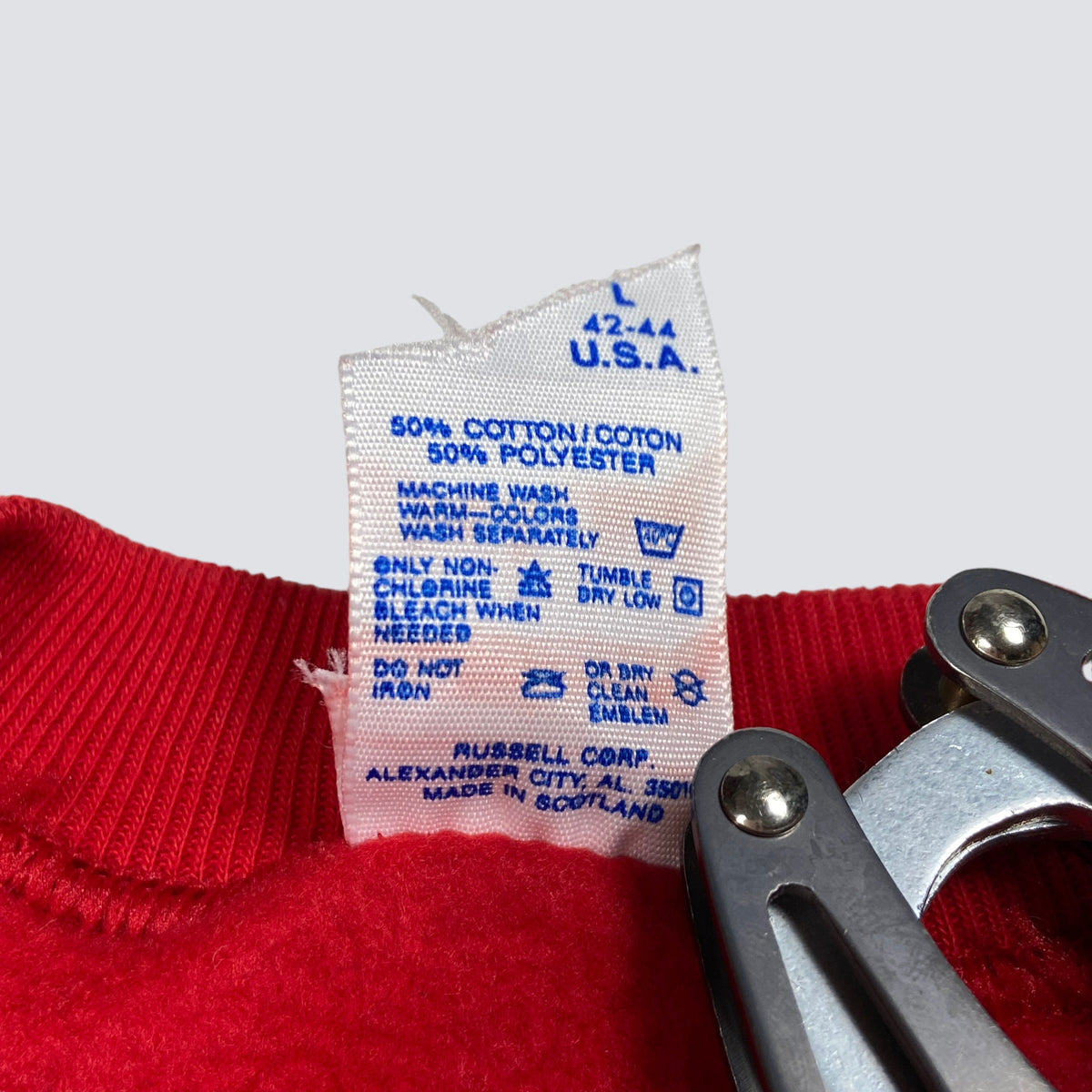 1980s RUSSELL ATHLETIC HEAVY FADED SWEATSHIRT