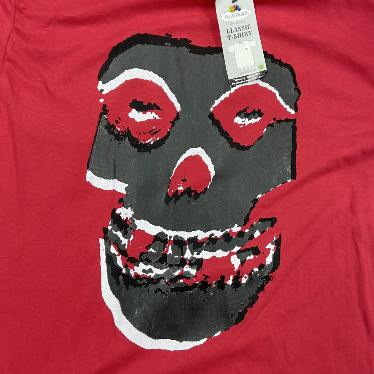 1990s MISFITS CRIMSON GHOST SINGLE STITCH TEE