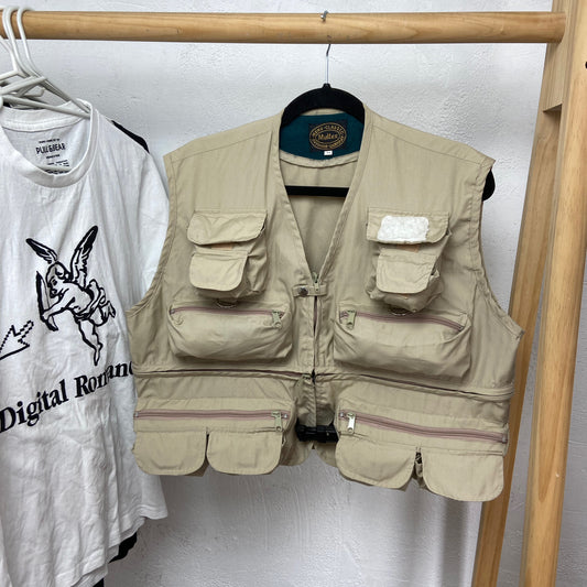 1980s MULTEX UTILITY BONDAGE MULTIPOCKET CARGO VEST