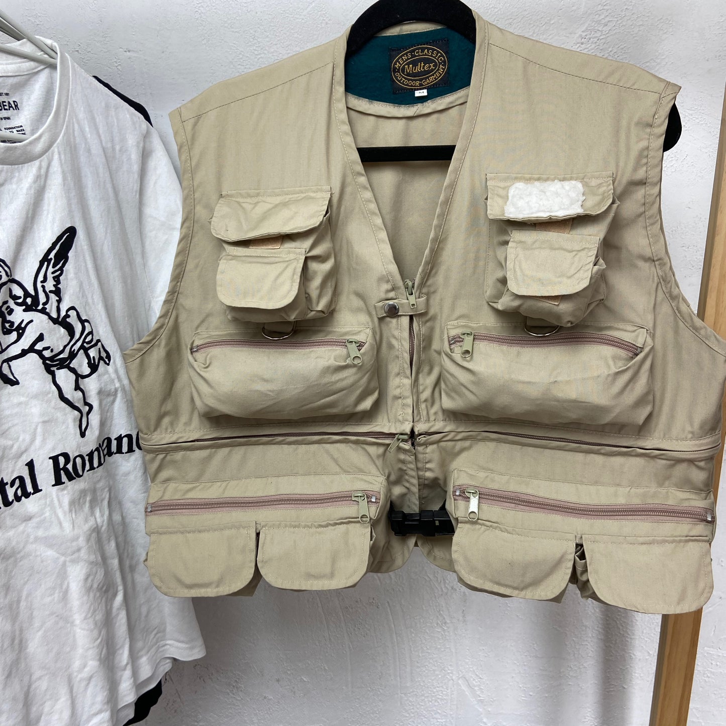 1980s MULTEX UTILITY BONDAGE MULTIPOCKET CARGO VEST