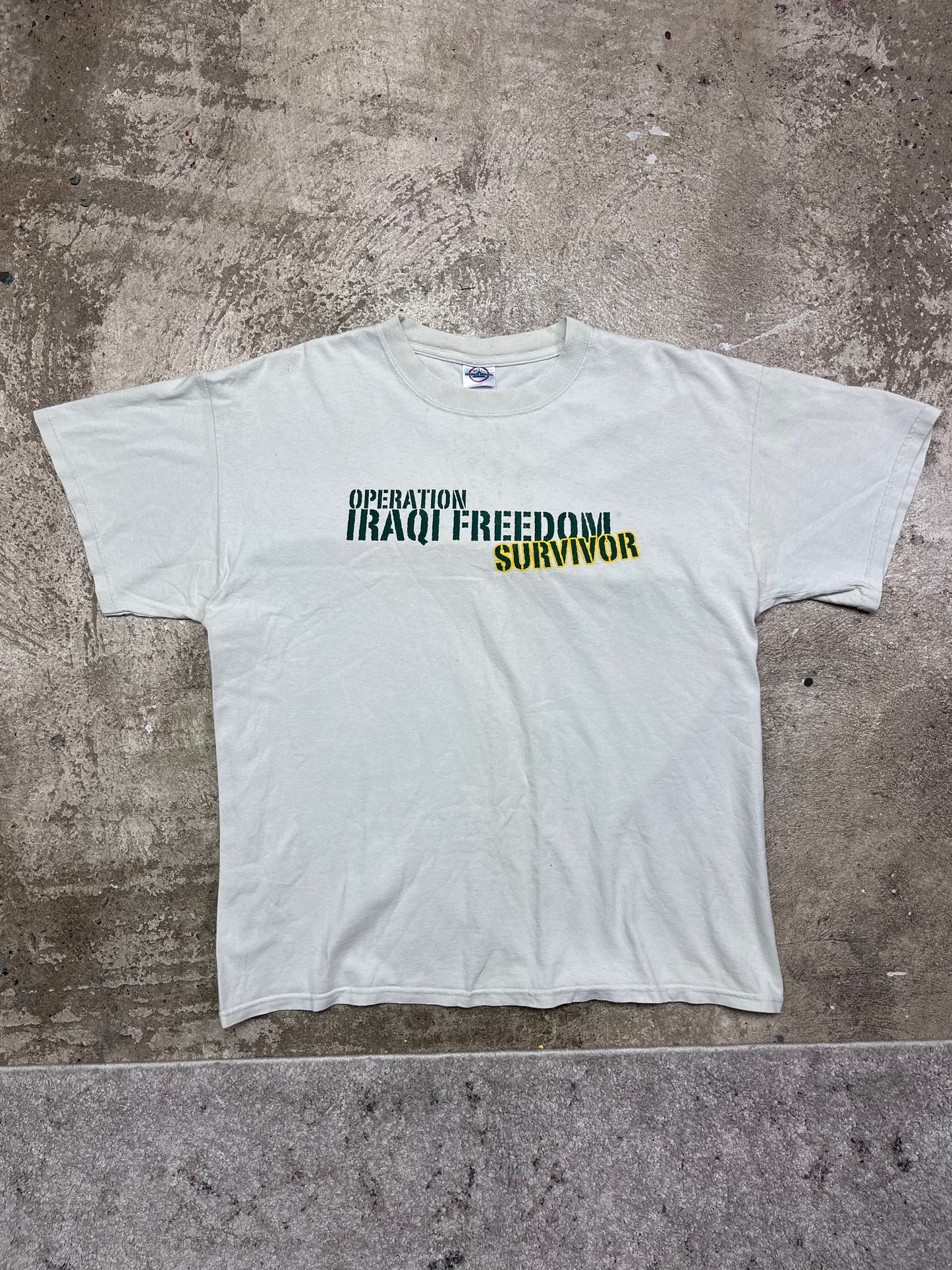 2003 OPERATION FREEDOM IRAQI SURVIVOR TEE