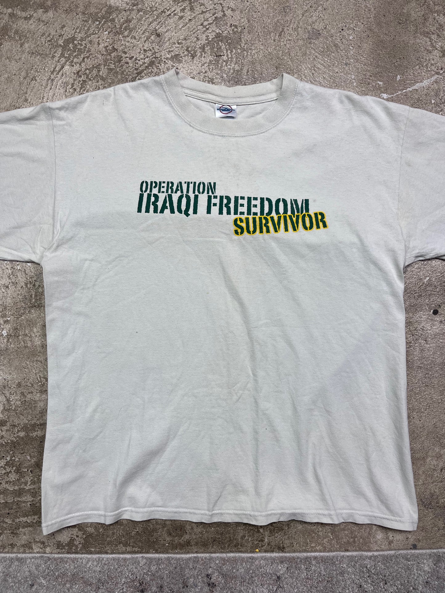 2003 OPERATION FREEDOM IRAQI SURVIVOR TEE