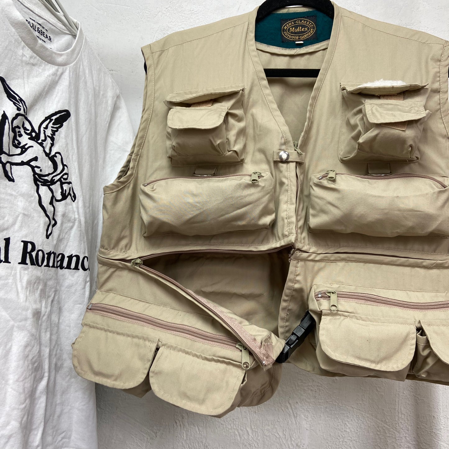 1980s MULTEX UTILITY BONDAGE MULTIPOCKET CARGO VEST
