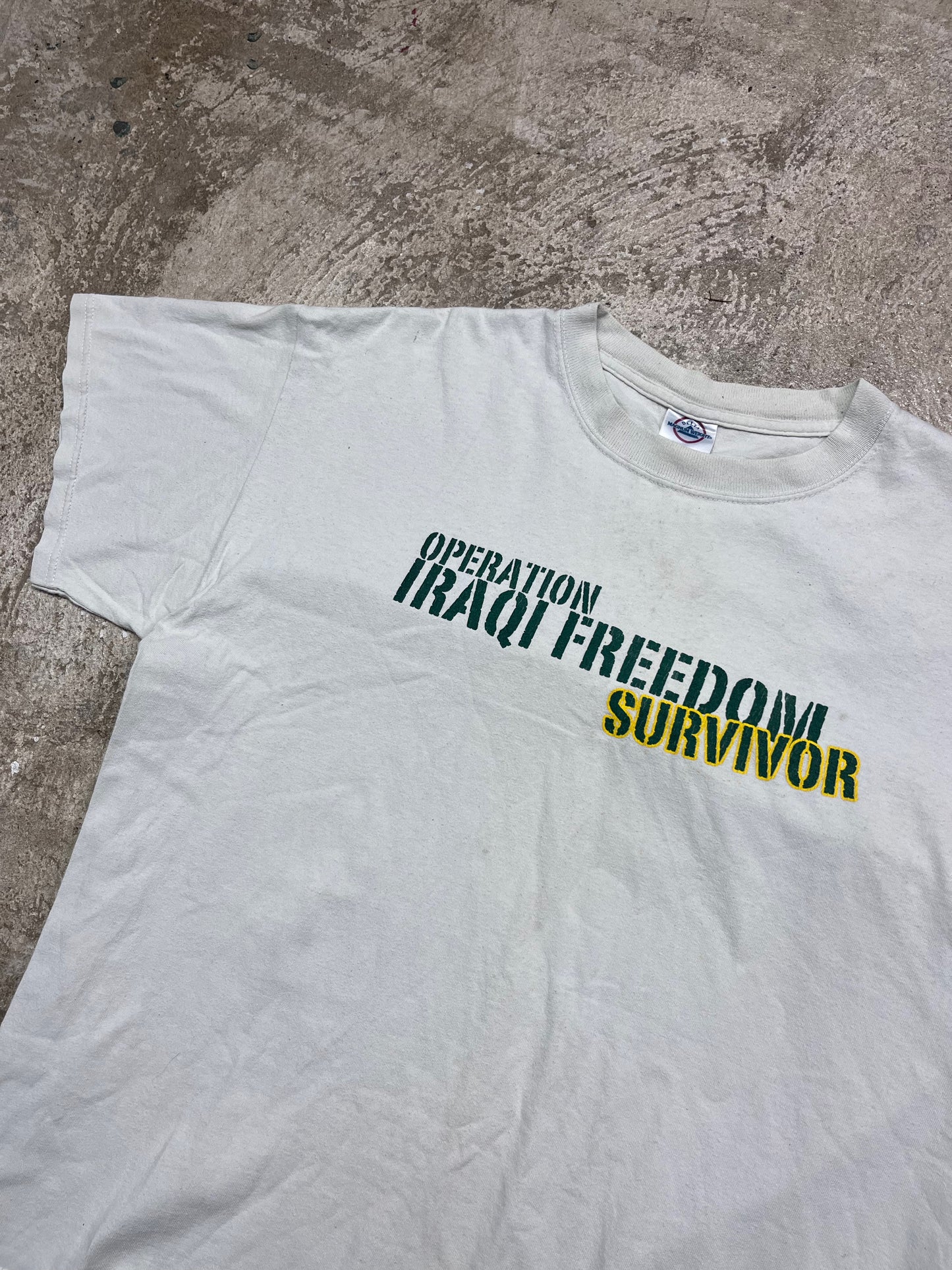 2003 OPERATION FREEDOM IRAQI SURVIVOR TEE