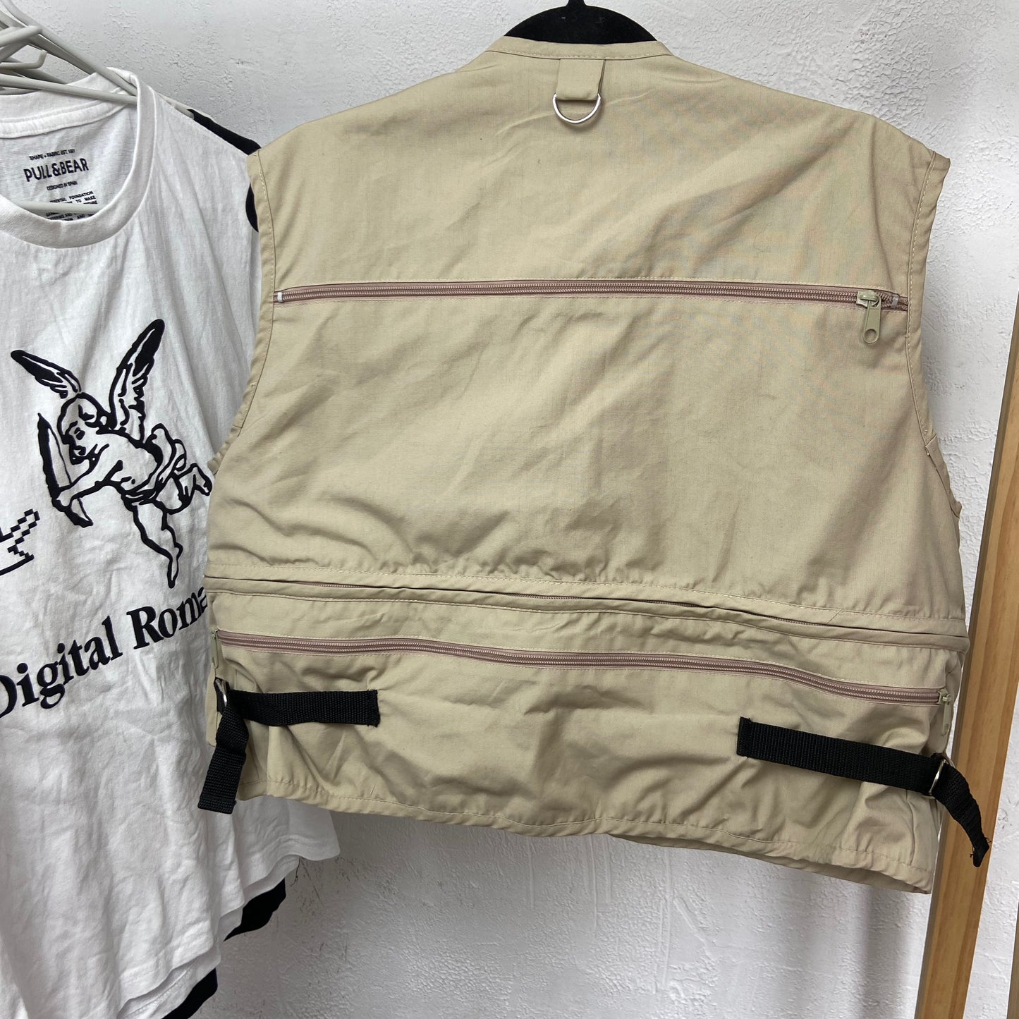 1980s MULTEX UTILITY BONDAGE MULTIPOCKET CARGO VEST