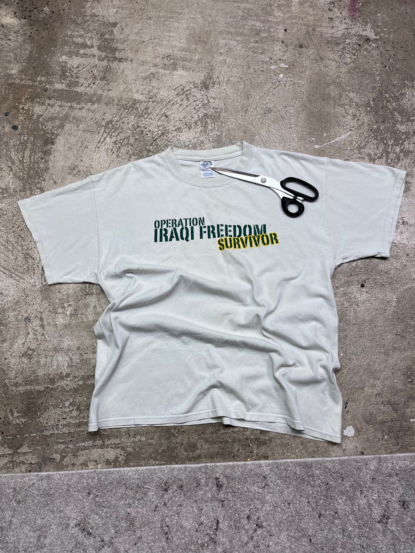 2003 OPERATION FREEDOM IRAQI SURVIVOR TEE