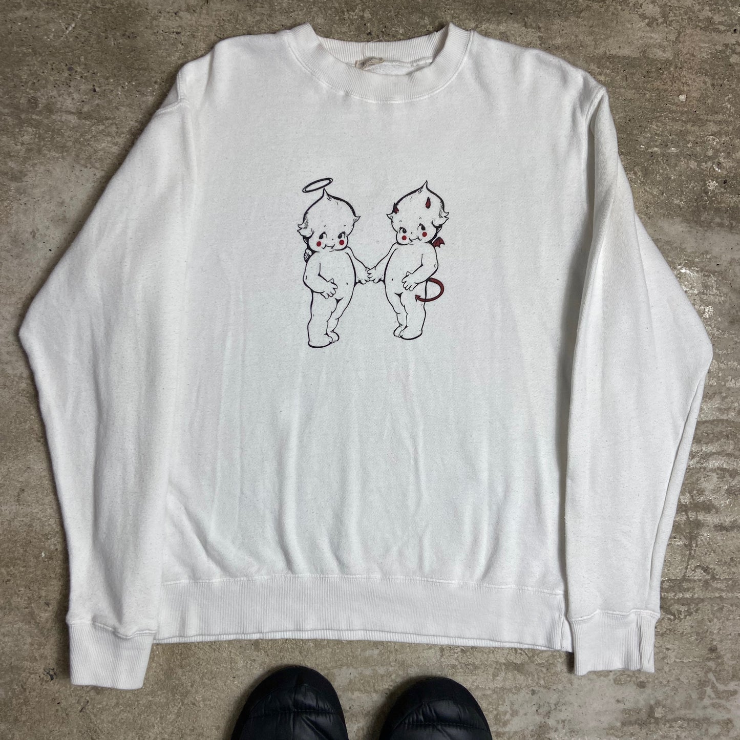 J.GALT CUTE DEMONS SWEATSHIRT 1980s