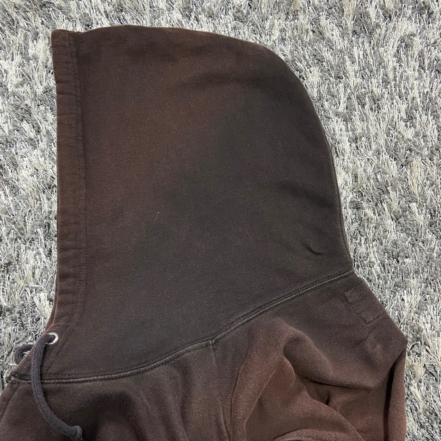 GAP SUNFADED BROWNIE ZIP HOODIE 2000s
