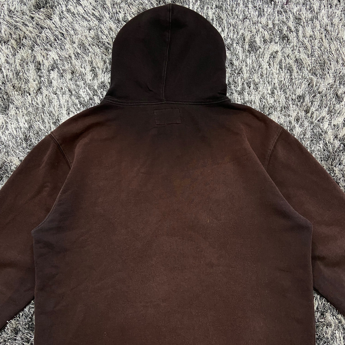 GAP SUNFADED BROWNIE ZIP HOODIE 2000s
