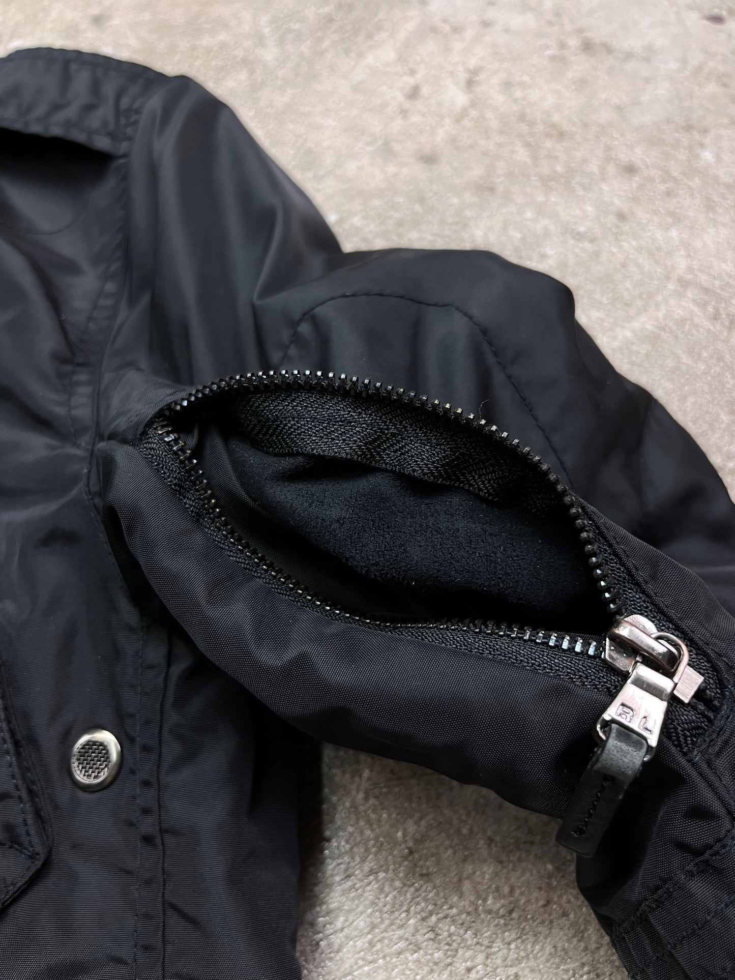 VINTAGE RALPH LAUREN BLACK LABEL M-65 NYLON TACTICAL FIELD JACKET 2009