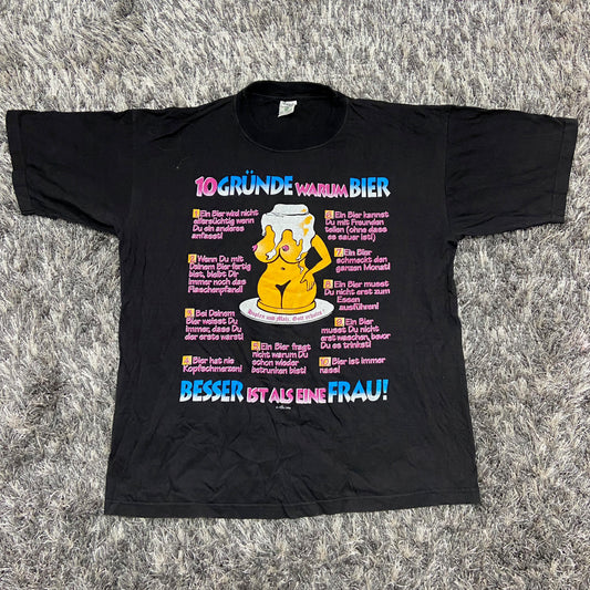 10 REASONS WHY BEER IS BETTER THAN WOMEN TEE 1994