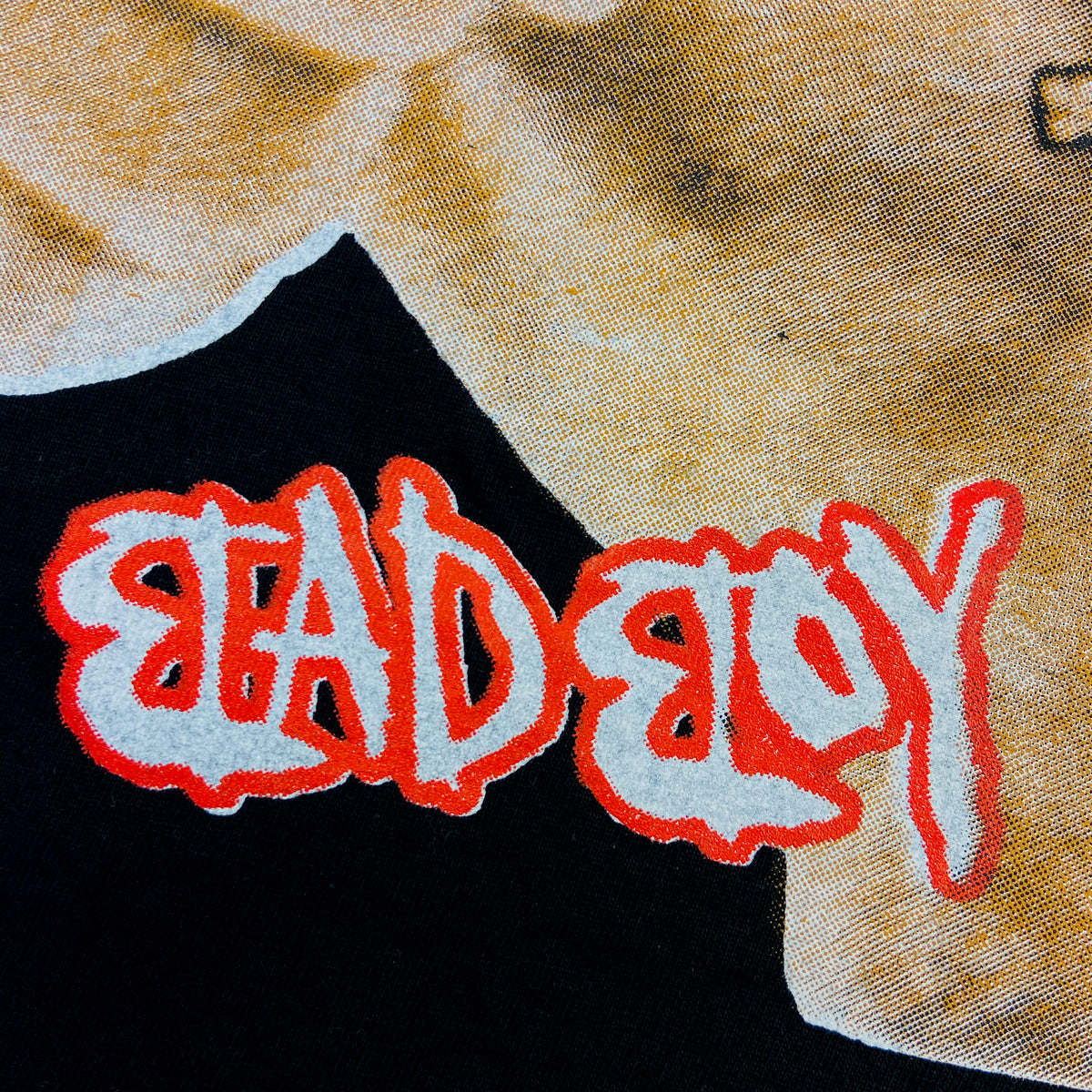 50 CENT BADBOY WITH METAL CHAIN TEE 1990s
