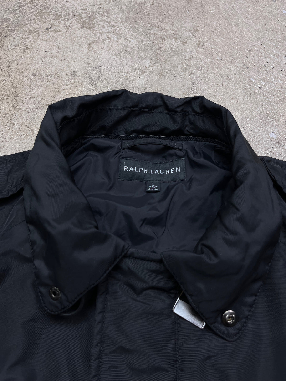 VINTAGE RALPH LAUREN BLACK LABEL M-65 NYLON TACTICAL FIELD JACKET 2009