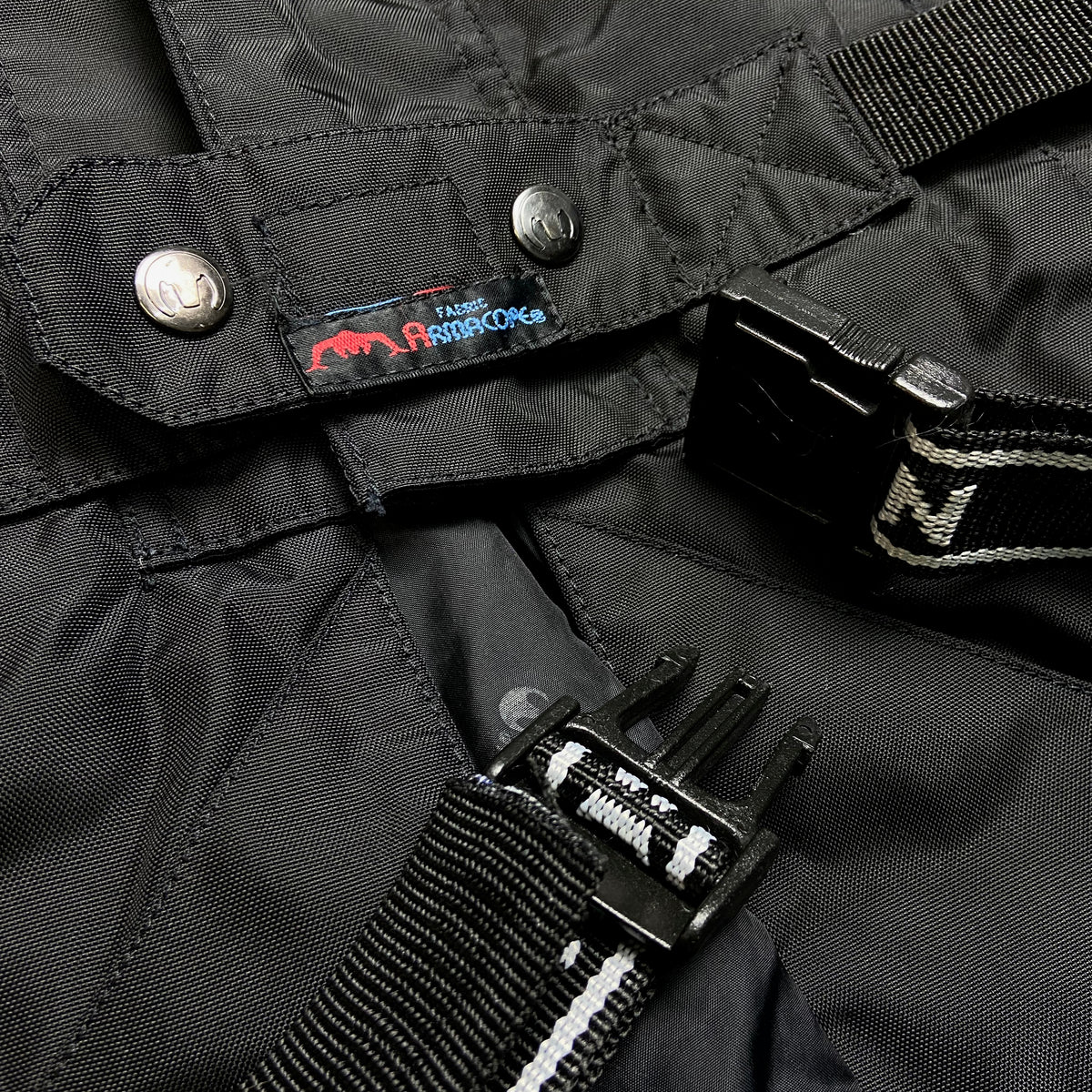 1980s BULLSON BONDAGE FRINGE BIKER BOMBER JACKET